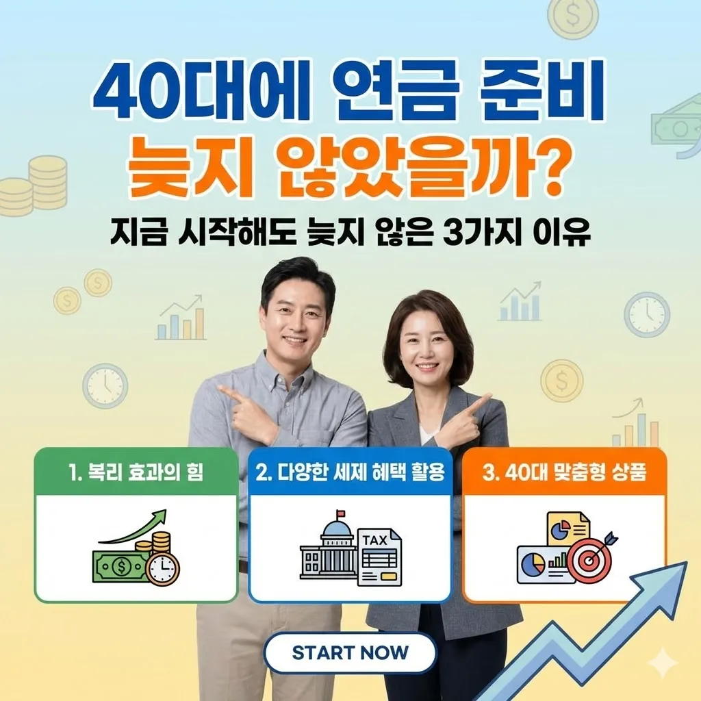 40대에 연금 준비