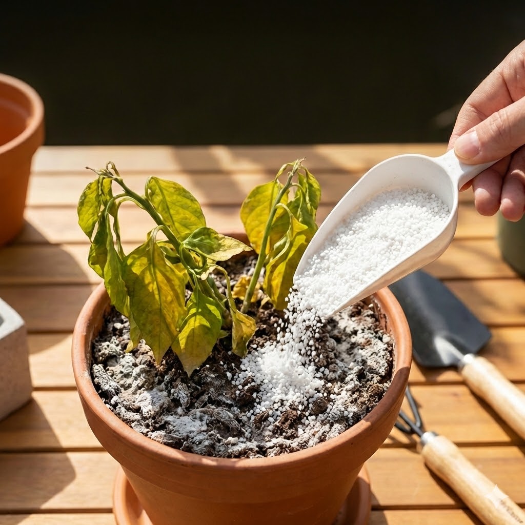 식물에 비료를 너무 많이 주면 오히려 죽는 이유