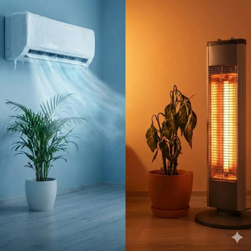 에어컨, 보일러 빵빵하게 틀어도 우리 식물들 괜찮을까요