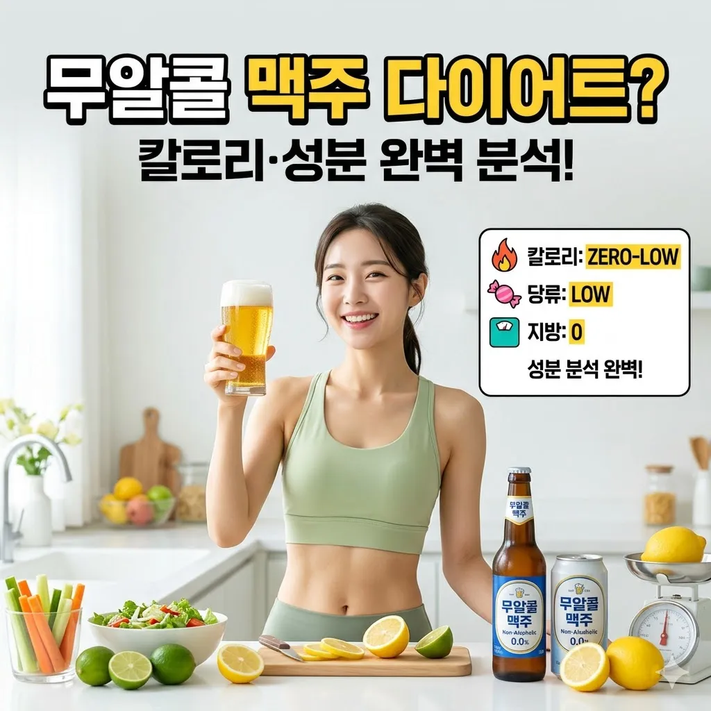 무알콜 맥주 다이어트 효과와 칼로리 성분 완벽 분석